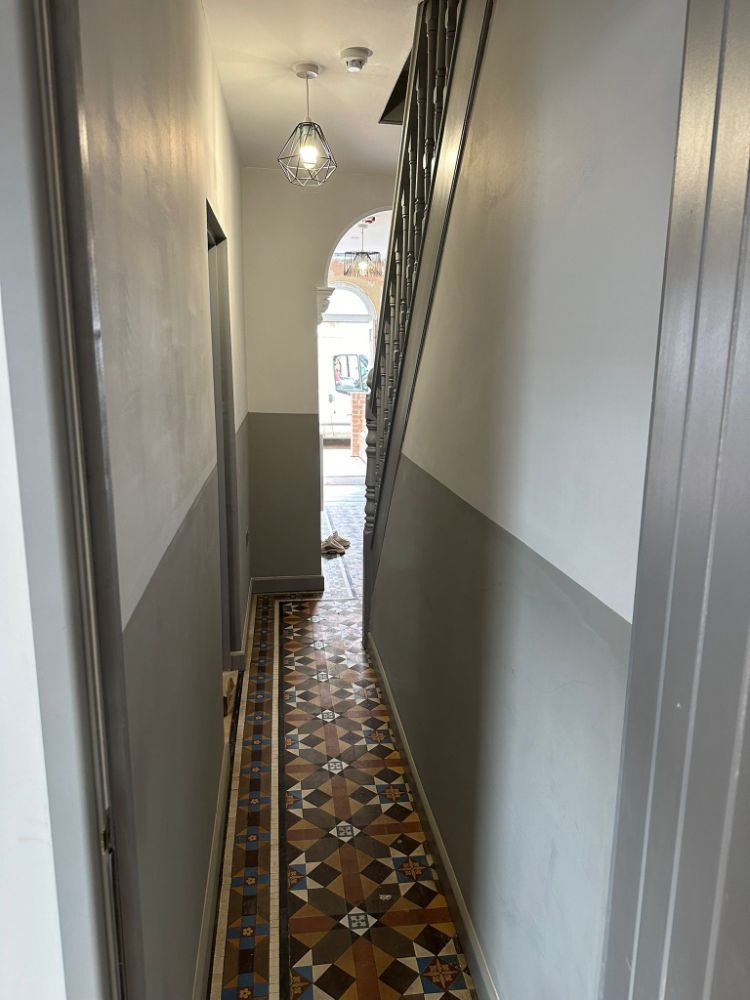 Hallway refurbishment by Construction Edge